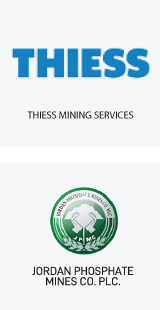 Clients - Thiess Mining and Jordan Phosphate Mines